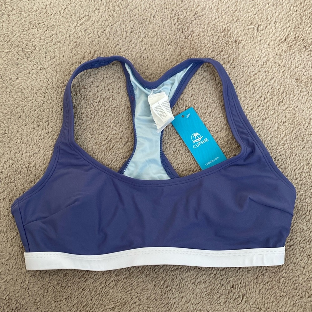 Roaming River Cupshe Top Blue
